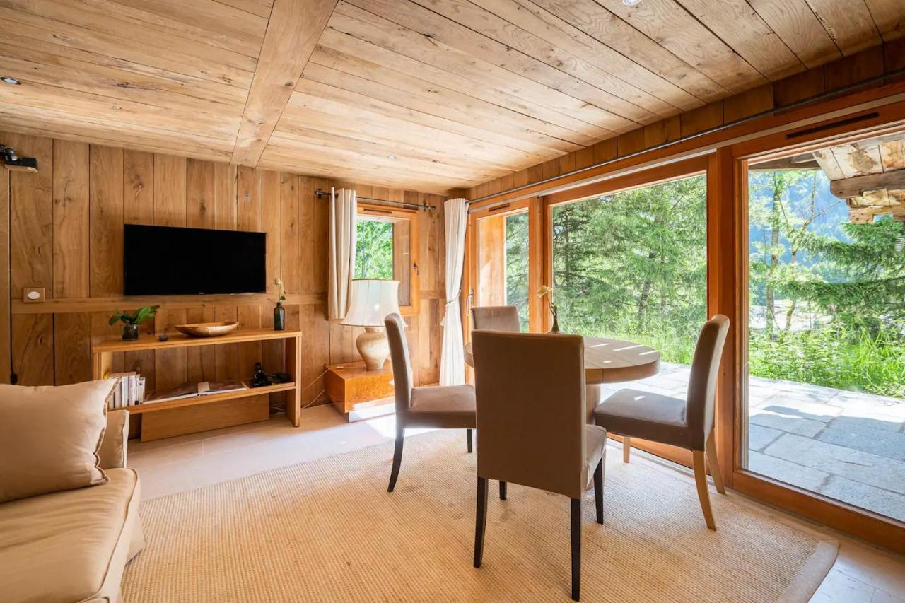 Chalet Ananda Avec Sauna, Baignoire Balneo Et Terrasse Chamonix Extérieur photo