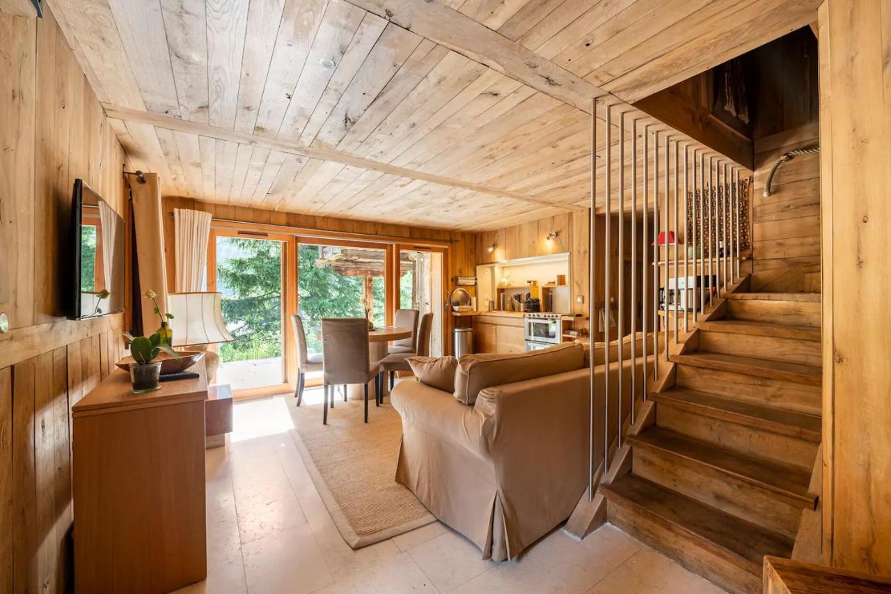 Chalet Ananda Avec Sauna, Baignoire Balneo Et Terrasse Chamonix Extérieur photo
