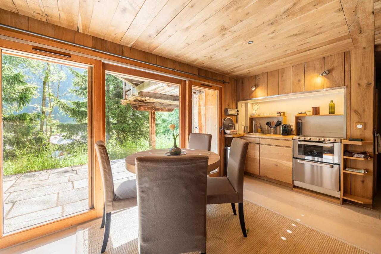 Chalet Ananda Avec Sauna, Baignoire Balneo Et Terrasse Chamonix Extérieur photo