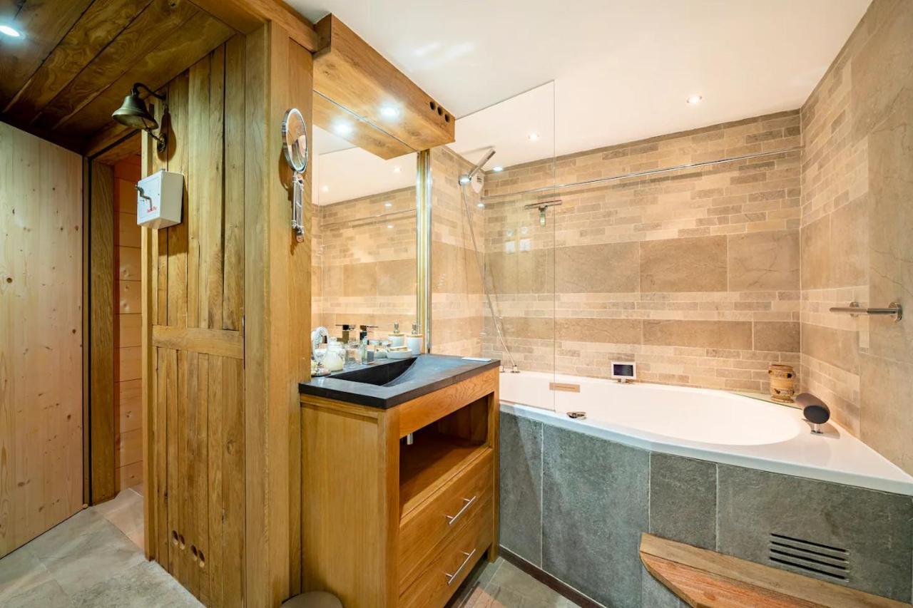 Chalet Ananda Avec Sauna, Baignoire Balneo Et Terrasse Chamonix Extérieur photo